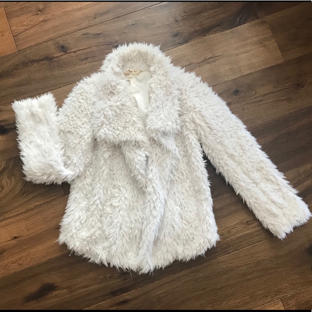 Fluffy Faux Fur Jacket